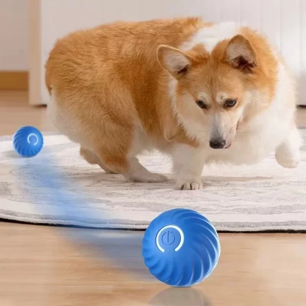 Smart Dog Toy Ball Automatic Electronic Interactive Training Pet Toy Gravitational Moving Ball Rechargeable Active Rolling Ball - Image 5